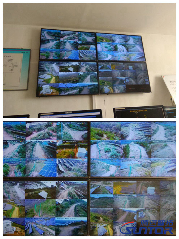 41路视频监控图像显示情况
