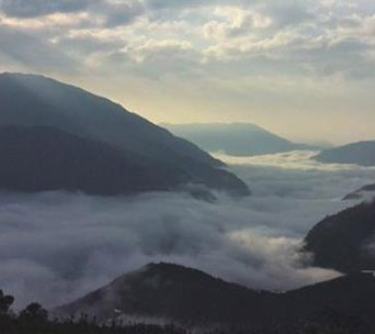 云南黄连山森林防火无线传输