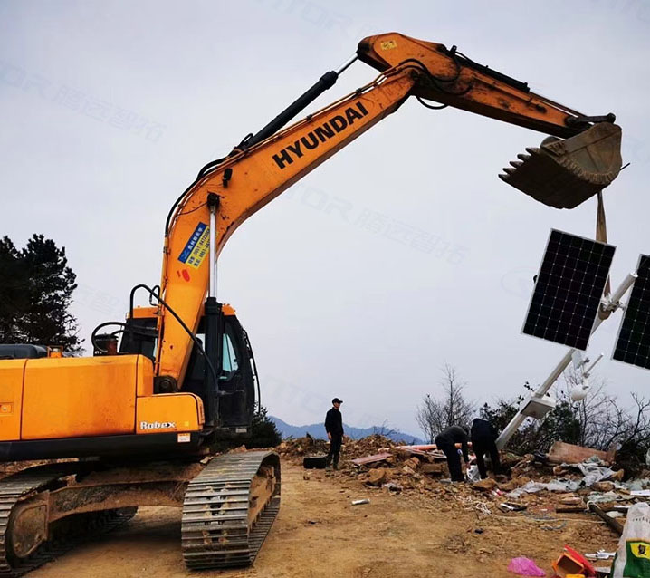 湖南隆回二期施工无线监测案例