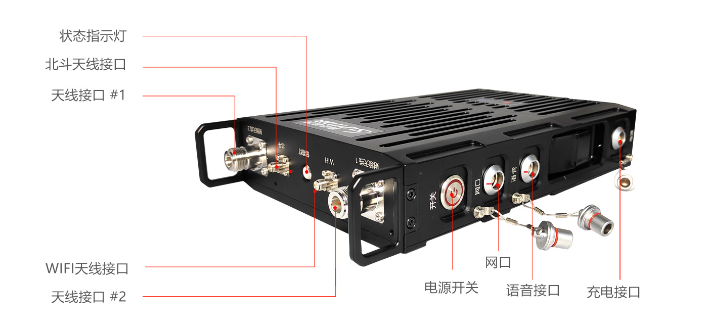 腾博会单兵背负式无线自组网电台