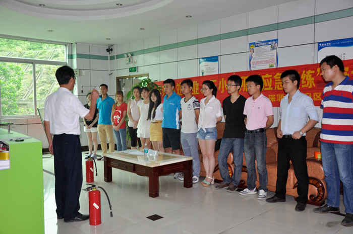 2015年腾博会消防演习