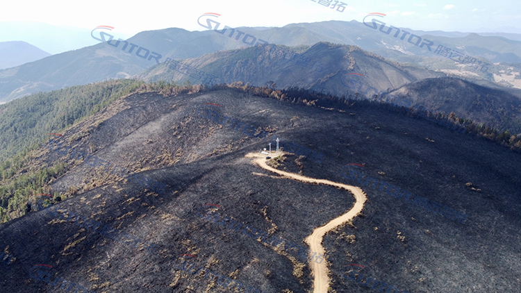 腾博会大凉山无线传输案例拍图