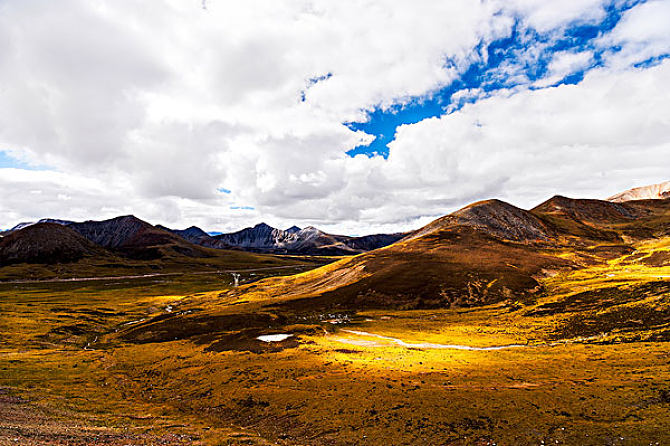 中国西部野外拍图