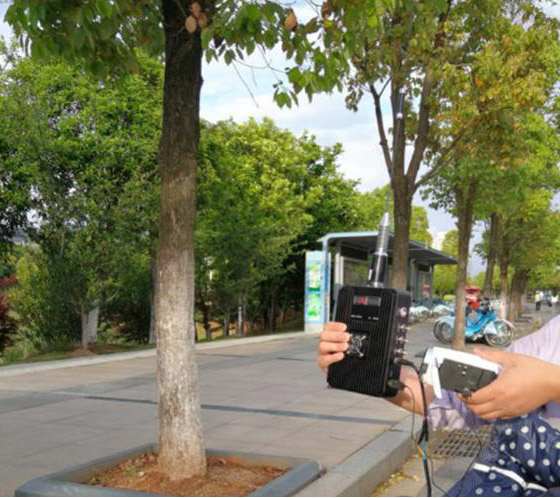 江西省民政厅救灾应急指挥-单兵电台设备测试