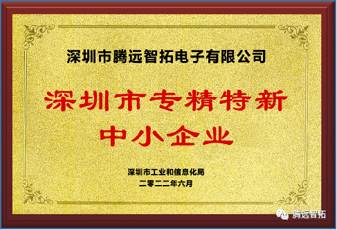 腾博会荣获“专精特新”认定